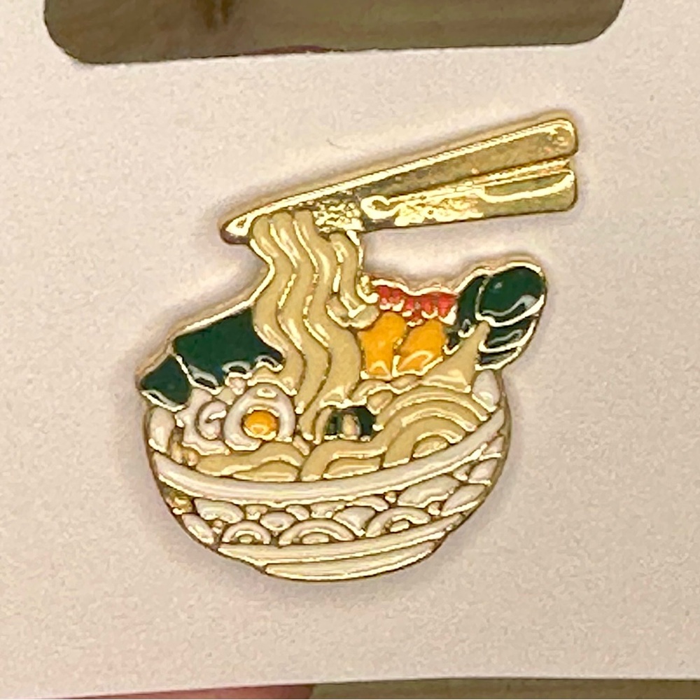 Ramen Noodle Bowl Enamel Pin